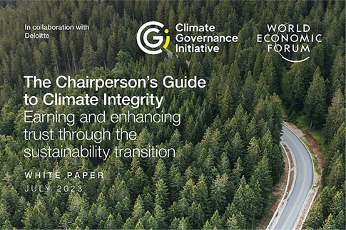 Shaping the board’s strategic direction on climate