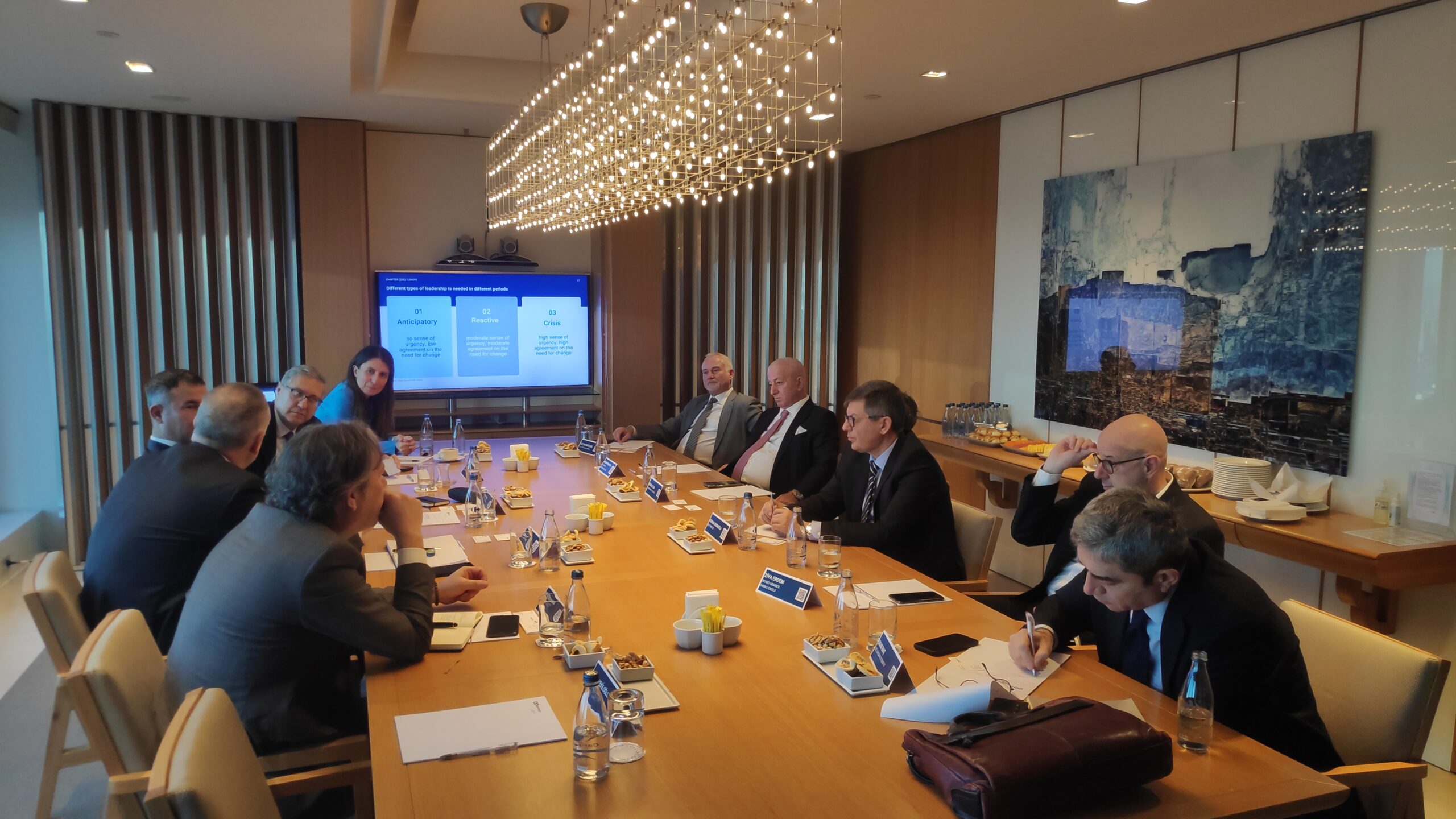 TÜSİAD and Chapter Zero Türkiye held a roundtable meeting with high-level participation, hosted by Sabancı Holding
