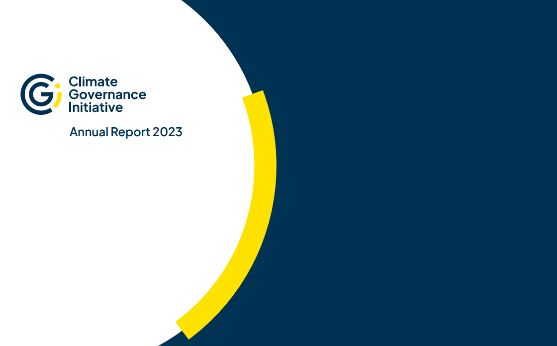 Climate Governance Initiative – Annual Report 2023