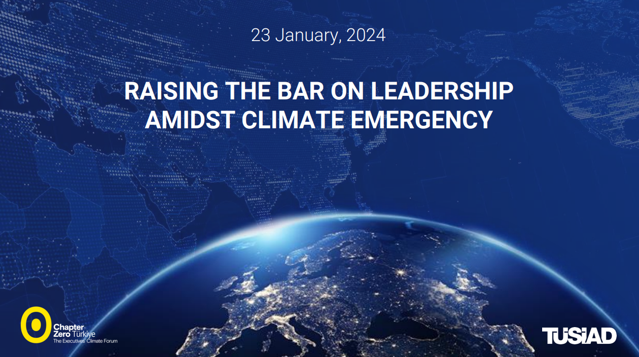 Raising the Bar on Leadership Amidst Climate Emergency